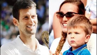 Cheerful pictures of Novak Djokovic and his son Stefan novakdjokovic soon joker nole tenis [upl. by Burnsed]