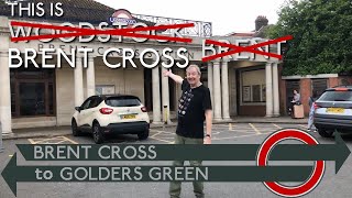 Walking the London tube Brent Cross to Golders Green [upl. by Blynn981]