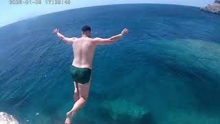 Lads Holiday in Zante  Cliff Jumping Private Boat Day and more [upl. by Alamaj]