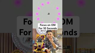 😱Focus On OM For 10 Seconds🕉️ om omnamahshivaya krishna [upl. by Inalem593]