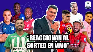 EDUARDO LUIS Y TODO MTF REACCIONAN AL SORTEO EN VIVO Y LA FECHA 19 [upl. by Burk]