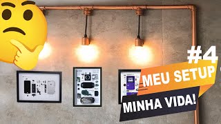 MEU SETUP MINHA VIDA PINTURA FINALIZADA 4 [upl. by Ashwell]