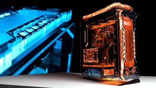 「BRO」4K PC BUILD Singularity Spectre 30 Experience Assembling Your Own Chassis幽灵30亚克力自组机箱pcbuild [upl. by Kcor517]