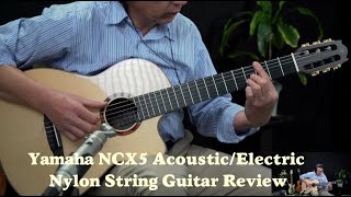 Yamaha NCX5 Guitar Review Pros and Cons AC5R Vibration and Noise Problem [upl. by Ariadne746]