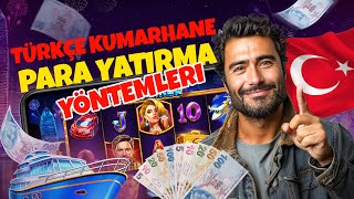 Türkçe Kumarhane Para Yatırma Yöntemleri 🥰 online kumarhane 7slots 2024 [upl. by Airotkiv]