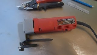 Milwaukee 6815 14 ga Electric Metal Shear [upl. by Yelloh281]