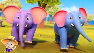 Ek Mota Hathi Jhoom Ke Chala एक मोटा हाथी Nursery Rhymes for Toddlers and Children Videos [upl. by Sonstrom]