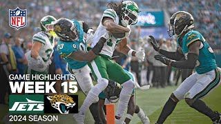 New York Jets vs Jacksonville Jaguars Game Highlights  NFL 2024 Season Week 15 [upl. by Quenby891]