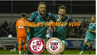 Woking 12 Bromley Awayday Vlog SemiFinals amp Chesterfield here we come wokingfc bromleyfc vnl [upl. by Housen]