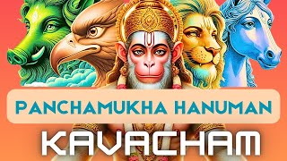 Panchamukha Hanuman Kavacham  Powerful Hanuman Kavacham  Short Version Moola Mantra [upl. by Howenstein]