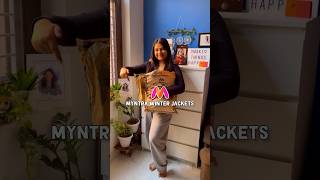 Myntra winter wear haul myntra winter haul myntra myntra studio myntra myntrahaul somya [upl. by Cerelia174]