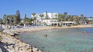 6 Novembre 2024 Ayia Napa Harbour Limanaki Beach Cyprus [upl. by Anelagna]