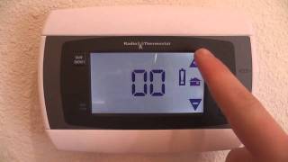 How to do a Hard Reset of a Programmable Thermostat [upl. by Keverian]