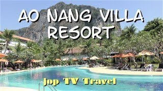 Tour of the Ao Nang Villa Resort in Krabi Krabi Thailand jop TV Travel [upl. by Broek995]