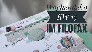 FROHE OSTERN   KW 15 im FILOFAX [upl. by Atiuqad]