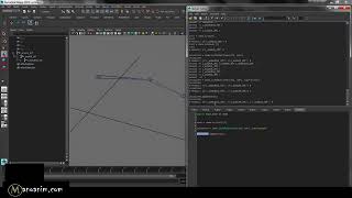 MAYAPYTHON TUTORIAL pt7  101 building an ik handle 1080p [upl. by Heyde859]