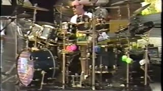 Neil Peart Drum Solo RARE FOOTAGE [upl. by Ecinehs]