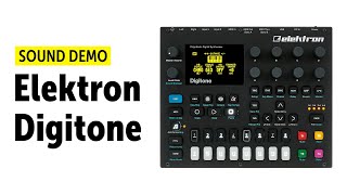 Elektron Digitone Sound Demo no talking Ambient Dub Techno and IDM Patches [upl. by Onahpets]