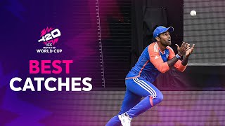 Unbelievable athleticism  The Best Catches of T20WC 2024 [upl. by Rednal236]