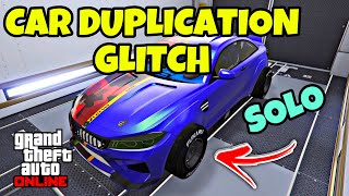 WORKING SOLO CAR DUPLICATION GLITCH  GTA 5 ONLINE  MONEY GLITCH AFTER PATCH 169 EASY [upl. by Beaner83]