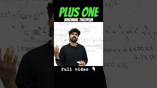 Plus one  maths  binomial theorem  expansion  mathcrusader [upl. by Mcconaghy]