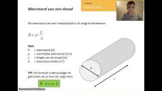 Soortelijke weerstand weerstand van een metaaldraad [upl. by Anilejna518]