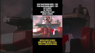 Breakdown Of Power Rangers Lightspeed Rescue Megazord Transformation  Part 3 [upl. by Garnet]