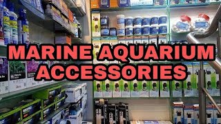 Salt Water Aquarium Accessories  Marine Equipments  Basic Marine Equipments [upl. by Mcdermott499]