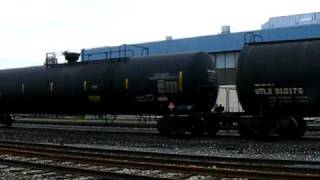 CSX Q418 leaving Pavonia Yard Camden NJ [upl. by Larrej474]