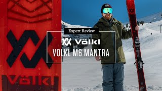 Volkl M6 Mantra Skis  Mens Expert Review [upl. by Fara]