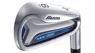 Mizuno MX200 Irons  Golf Club Review [upl. by Auhs]