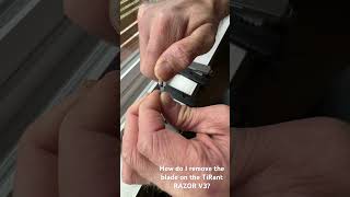 How do you remove the blade on your TiRant RAZOR V3 — Watch this little video to help [upl. by Luoar]