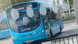 Arriva Herts and Essex VDL SB200 Wright Pulsar 2 MX61 AXB 3792 on Route 725 [upl. by Trixi273]