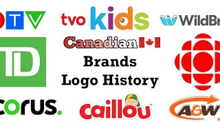 Canadian Brands Logo History [upl. by Sivra]