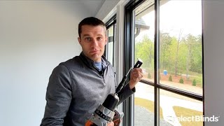 Easy Select Blinds Roller Shade Install by NASCARs David Ragan [upl. by Caddaric383]