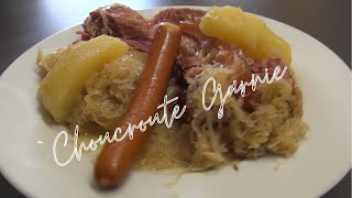 Choucroute Garnie Plat dAlsace dautomne et dhiver [upl. by Lenod]