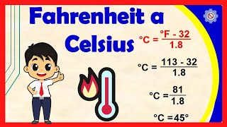 💥 Convertir de Grados FAHRENHEIT a CELSIUS  Ejemplos Resueltos  Escalas de Temperatura [upl. by Boatwright]