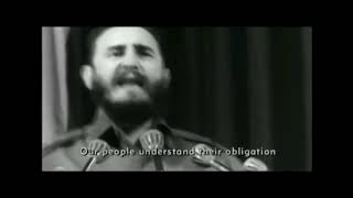 Fidel Castro speech in 1966 [upl. by Shauna]