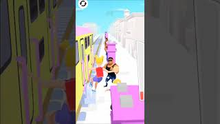 Slap Girl Train Run games ytshorts viral [upl. by Peoples]