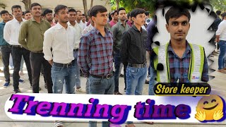 Store keeper job  trenning time  Class room Masti 🤗br10rahul vlog [upl. by Sephira]