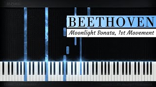 Beethovens Moonlight Sonata Op 27 No 2  First Movement Adagio sostenuto [upl. by Aleik]