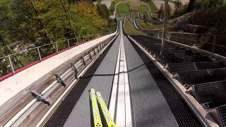 Ski Jump K72 Planica GoPro Hero 3 Helmet Cam [upl. by Agathe]