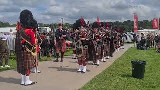 Bagpipers at the Royal lancs show 2024 [upl. by Tiphane]