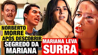 RENASCER  MARIANA TENTA FERRA SANDRA E SE DA MAL RESUMO CAPITULO HOJE [upl. by Einnoj]