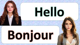 French  English Conversation Practice for Beginners  Cours de français et danglais faciles [upl. by Eenaej962]