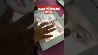 digital photo frame testing digitalphotoframe digital photo frame shorts [upl. by Schaaff]