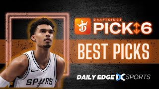 NBA DRAFTKINGS PICK6 PICKS  WEDNESDAY PICKS  1162024 [upl. by Hilar]