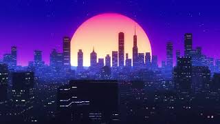 Synth city Screensaver 10 Hours Full HD [upl. by Norrahc]