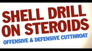 Shell Drill On Steroids Offense amp Defense Cutthroat With Mike Dunlap [upl. by Airal846]