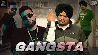 Gangsta  Sidhu Moose Wala x Karan Aujla  Sandeep Heera  Punjabi GTA Videos 2024 [upl. by Collins]